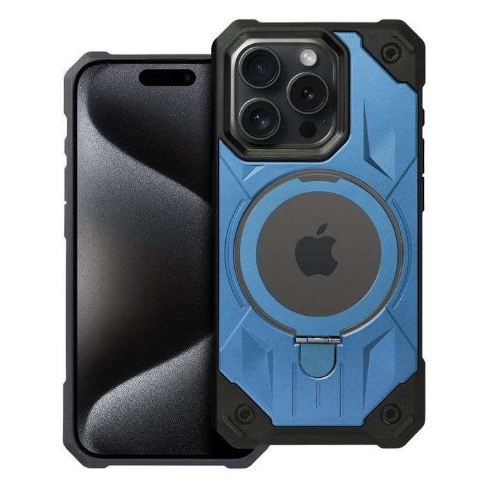 Etui Armor Mag Cover do iPhone 15 Pro Blue