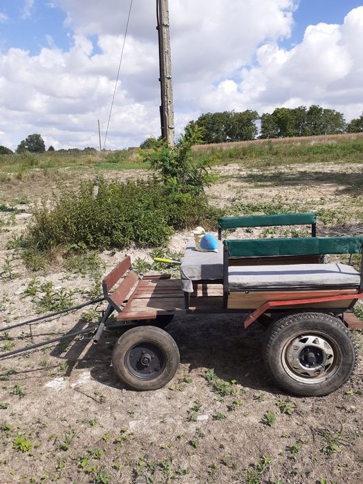 Bryczka do kuca typu wagonetka