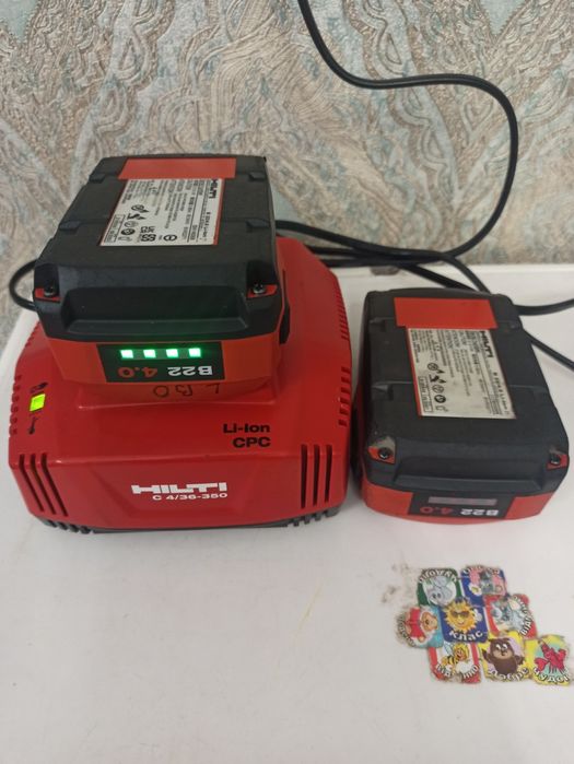 Радио-заряд RC 4/36-DAB 230V, акумулятори та зарядні пристрої hilti