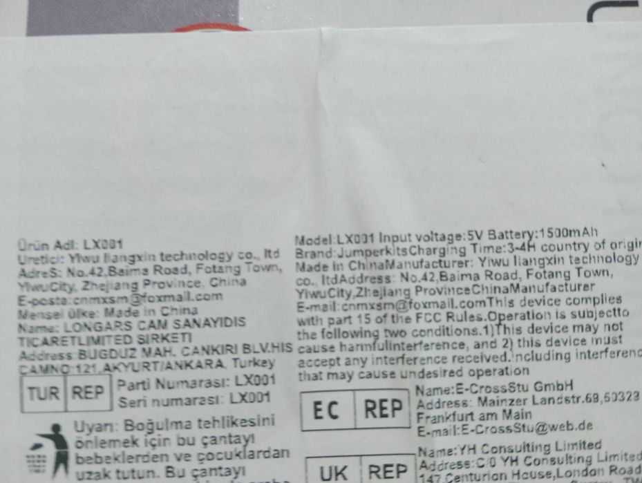 Mini Liquidificador Portátil USB LX001 - NOVO (Cozinha/Ginásio)