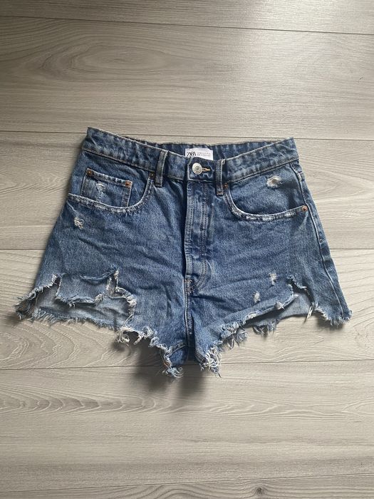 Szorty zara jeansowe