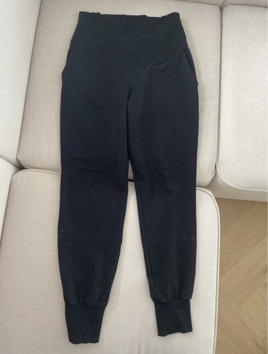 2x Spodnie ciążowe dresy i jeansy H&M rozm L