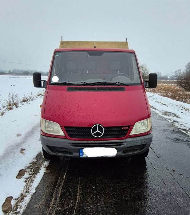 Mercedes Sprinter 313 skrzynia+plandeka