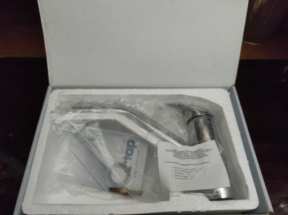 Кран / Змішувач води кухонний, комбінований  Q-tap