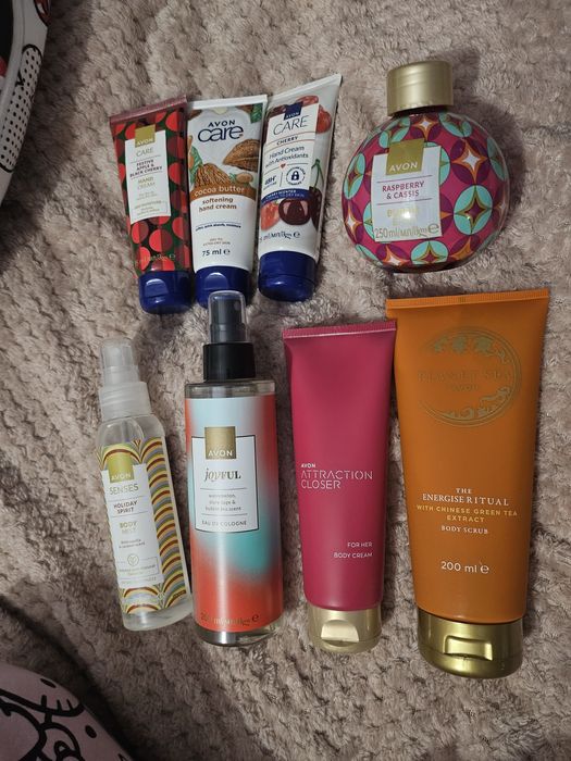 Kosmetyki avon perfumy żele kremy do rąk