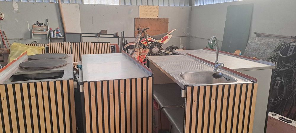 Quiosque para crepes ou bifanas