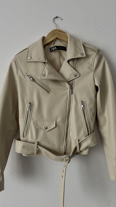 Куртка шкіряна Zara