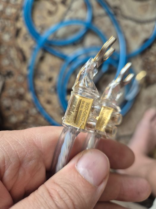 Kable głośnikowe Renaissance Audio srebro 2x3m