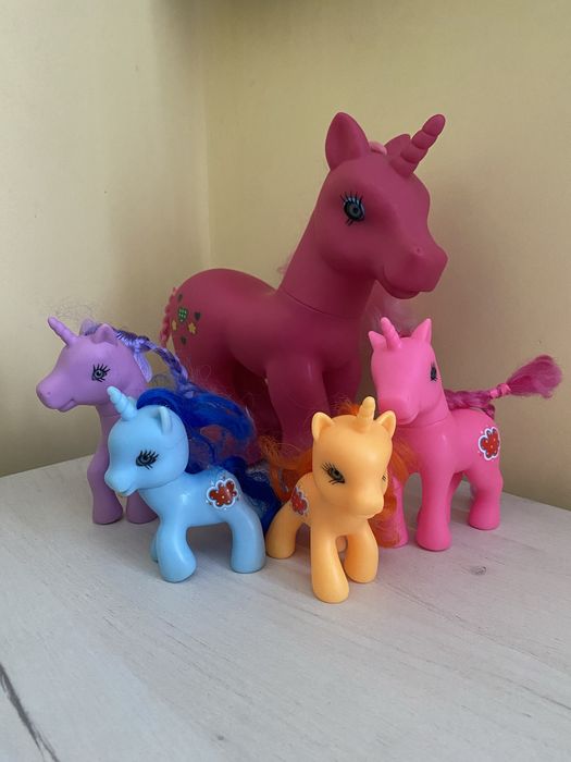 Набір коників-єдинорогів (5 шт.) – My Little Pony стиль