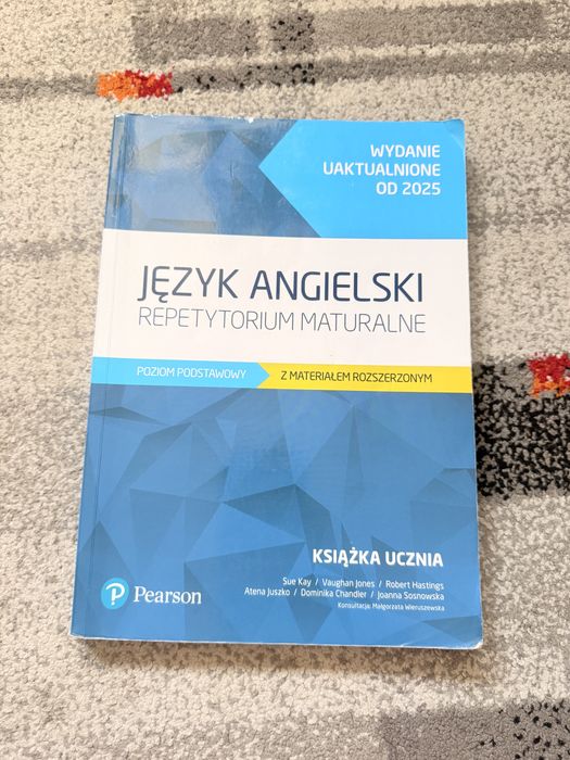 Repetytorium maturalne  do jezyka angielskiego nowe wydanie Pearson