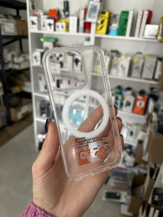 Plecki przeźroczyste MagSafe IPHONE 15 PRO