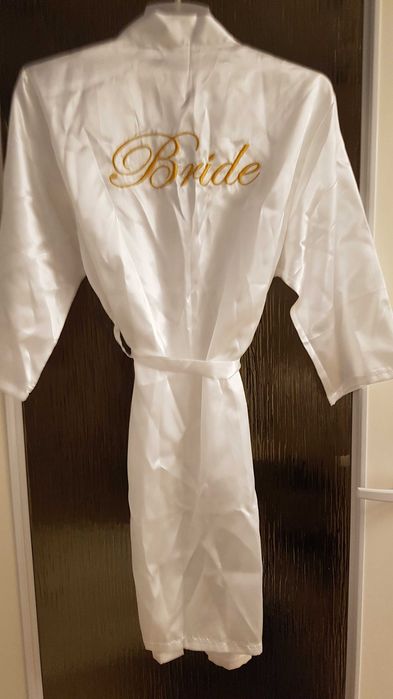 Szlafrok Bride Panna Młoda rozmiar S ślub