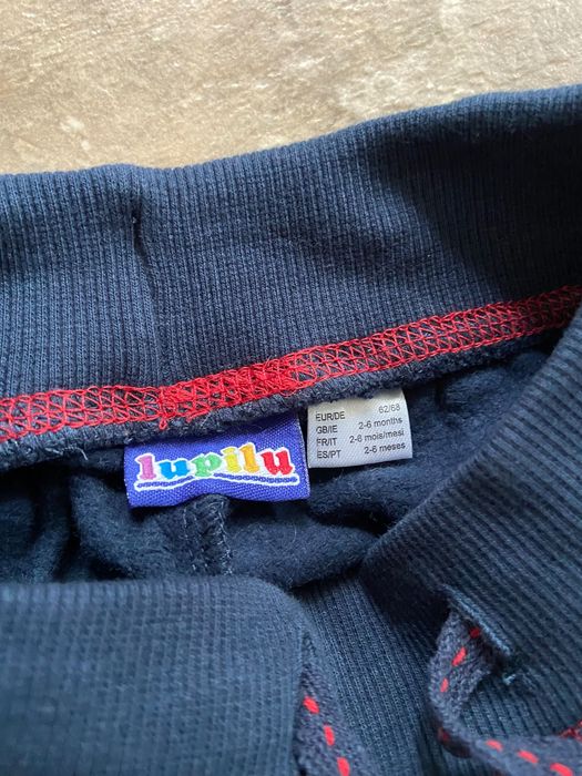 Spodnie długie chłopięce Lupilu rozmiar 62/68 cm