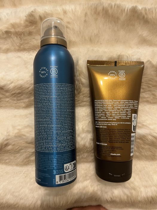 Gel de banho e sabão
