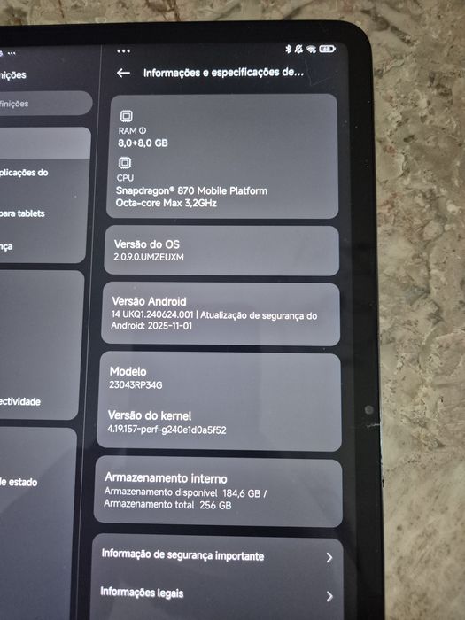 Xiaomi pad 6 8GB 256GB ROM
