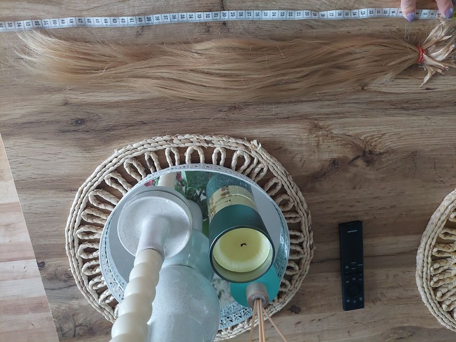 Włosy słowiańskie lux ok 54-55cm 89g
