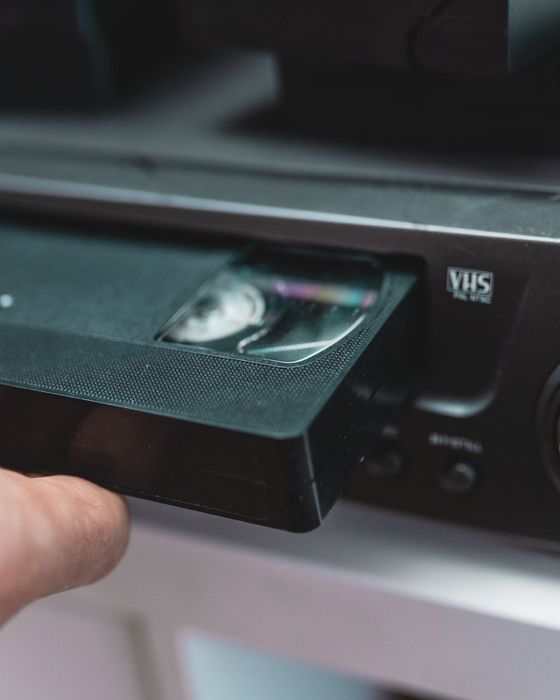 Adaptador VHS-C Novo, presente surpresa ideal