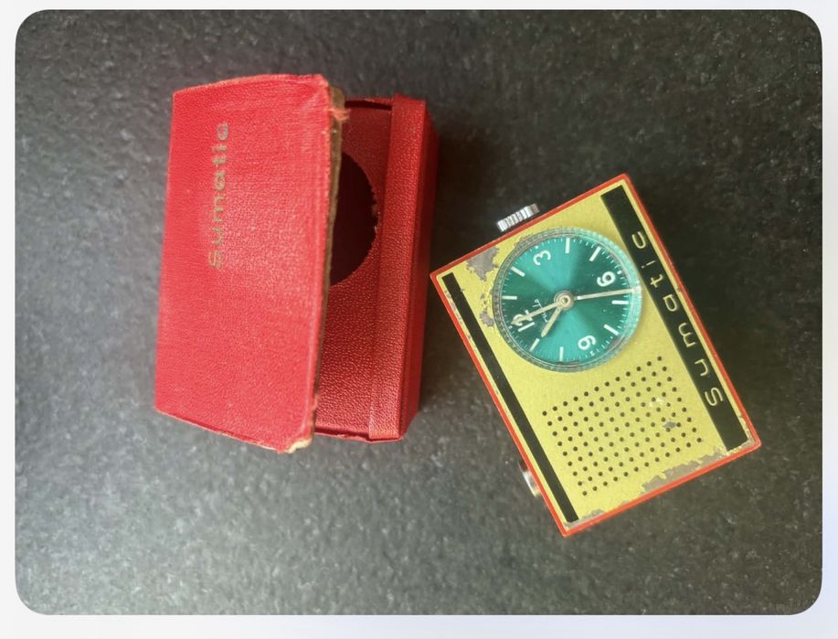 Sumatic zegarek PRL  etui