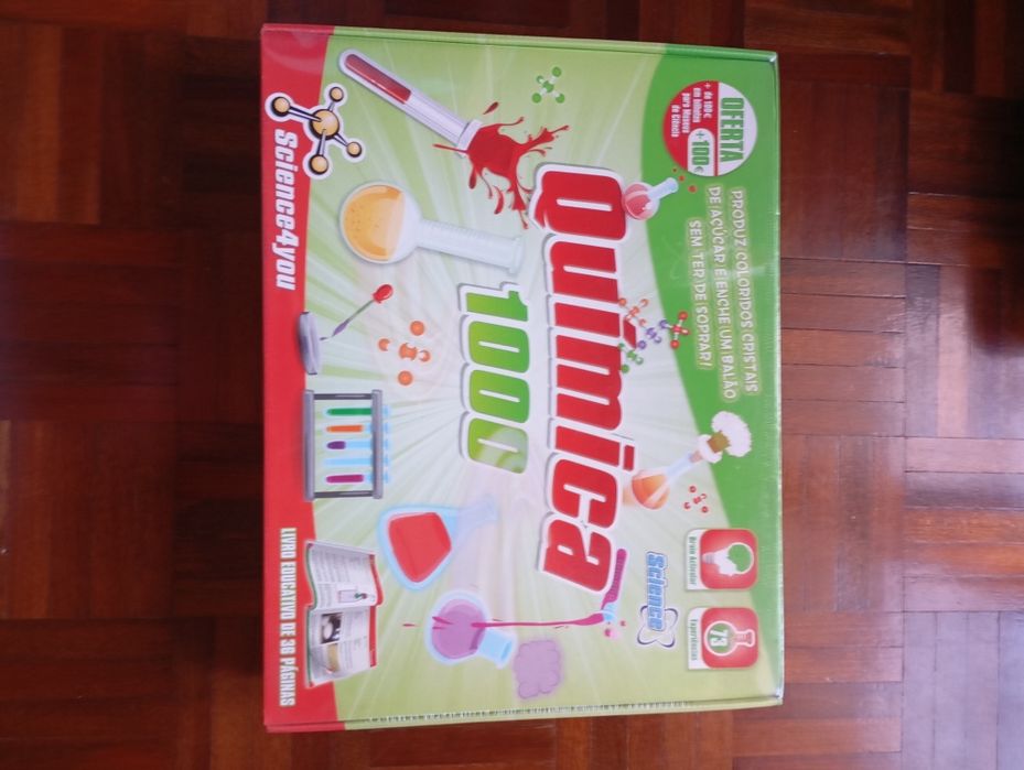 Vendo kit química science 4 you novo