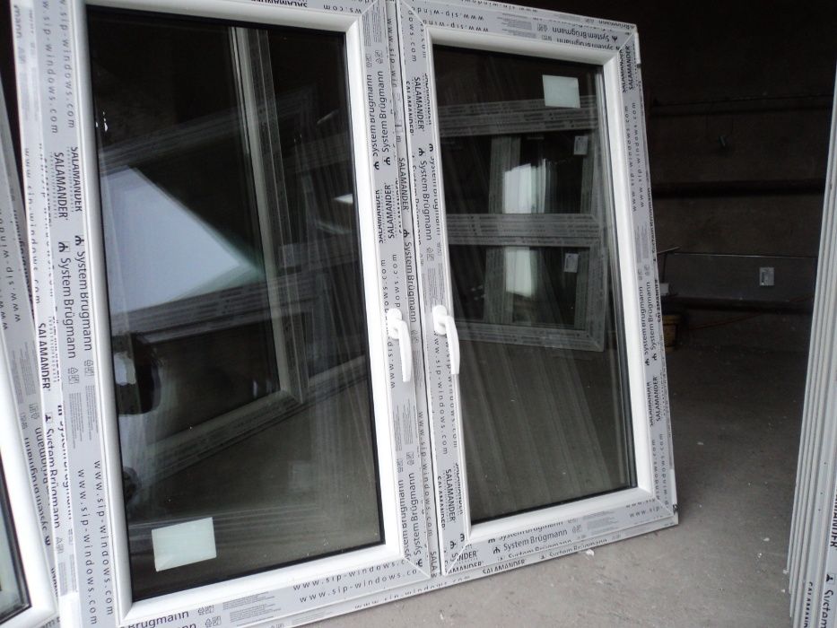 Okna pcv 3xUszczelka -sz130x120wys- dwuskrzydłowe mam 10szt