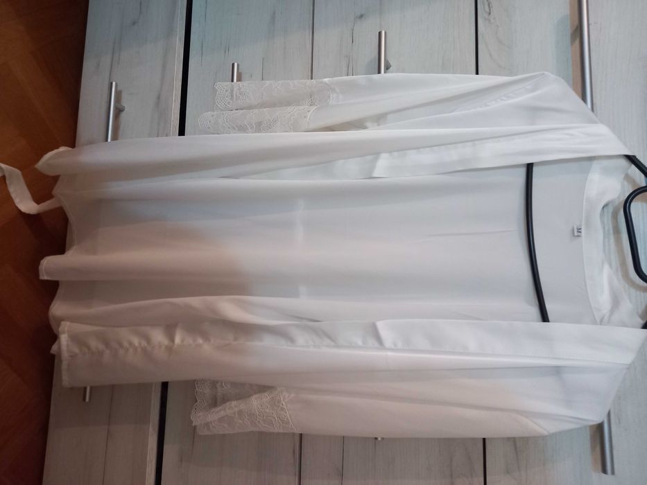 Elegancki Szlafrok ślubny