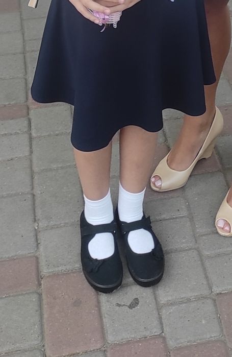 Кеды Next черные / туфлі на дівчинку / кеди орігінал