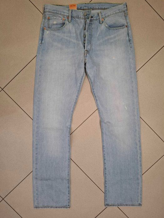 Levis, 501, мужские джинсы, р.50 -52 (34-35 USA)