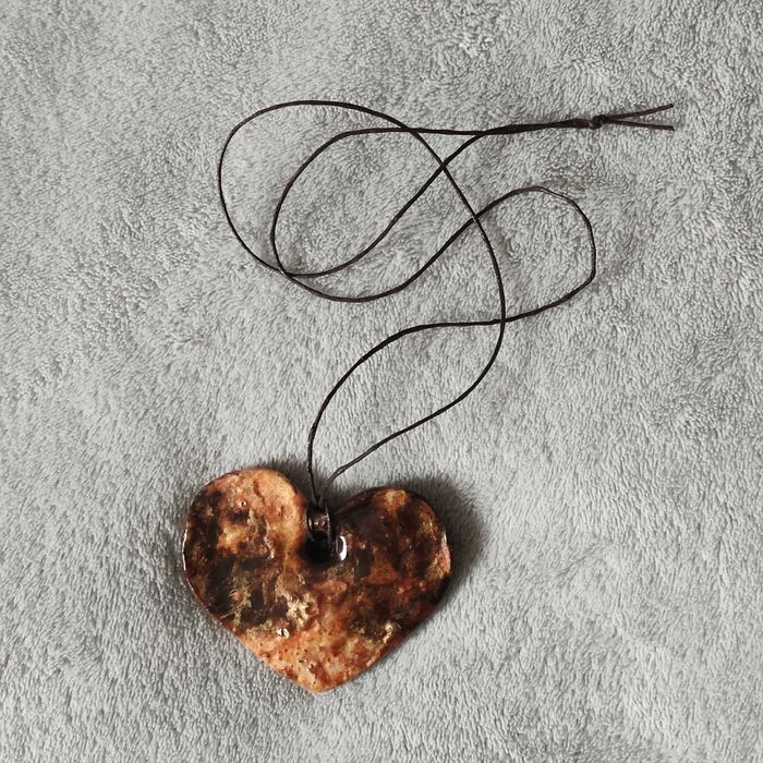 Wisiorek zawieszka serce naszyjnik Walentynki Dzień Kobiet