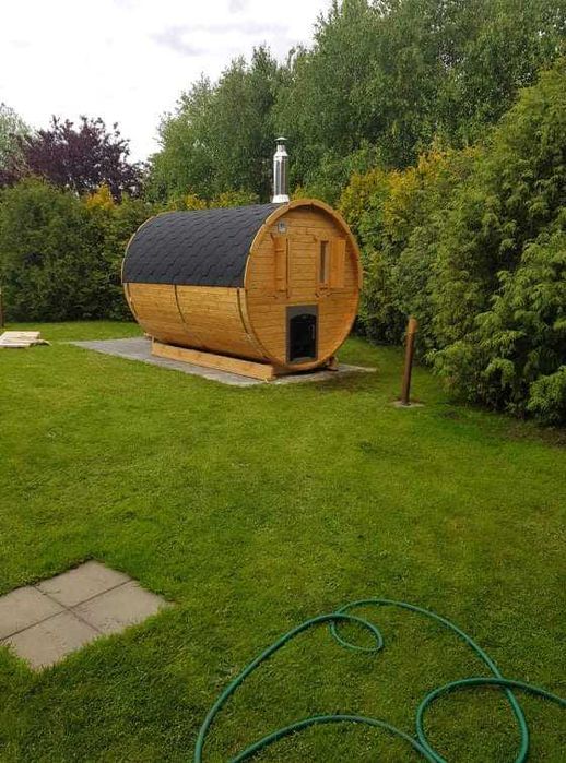 Sauna Ogrodowa 3m Harvia Sauna Beczka Bania Ruska Cały Kraj !!!