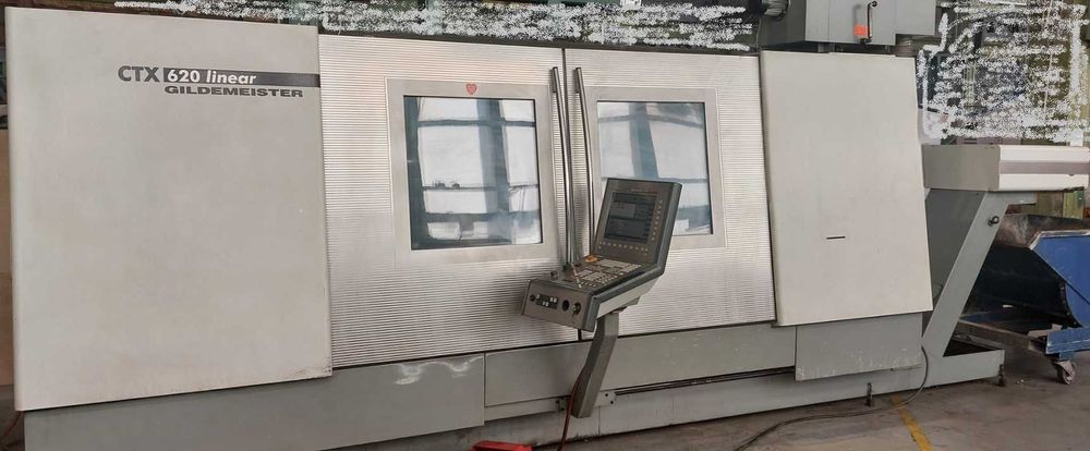 Tokarka CNC CTX 620 linear z osią C i narzędziami napędzanymi
