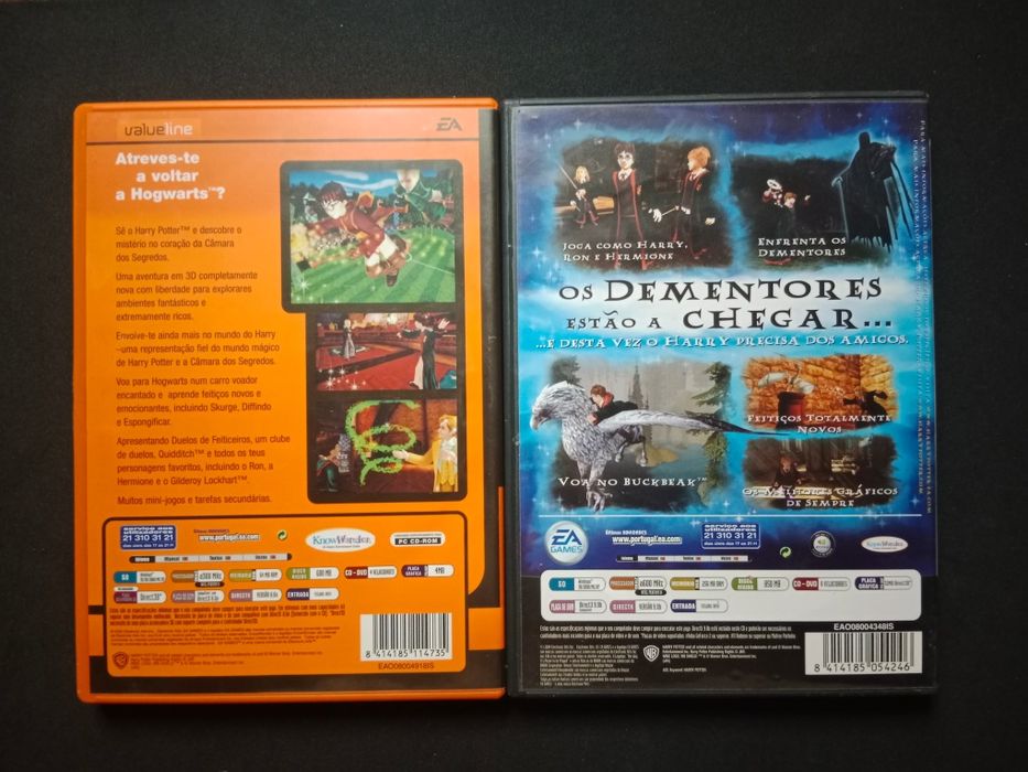 Jogos Harry Potter PC completos e com manuais