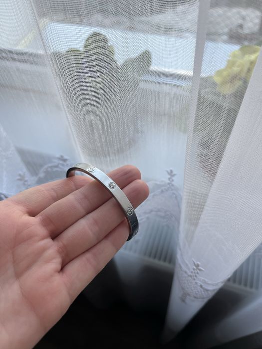 Браслет cartier срібло