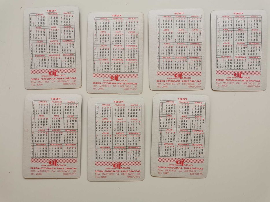 Lote de calendários Diana Ross