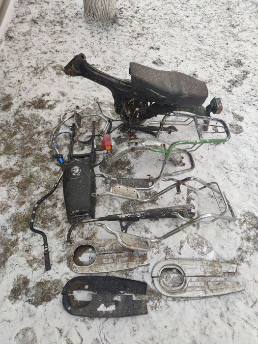 Багажник на мопед альфа