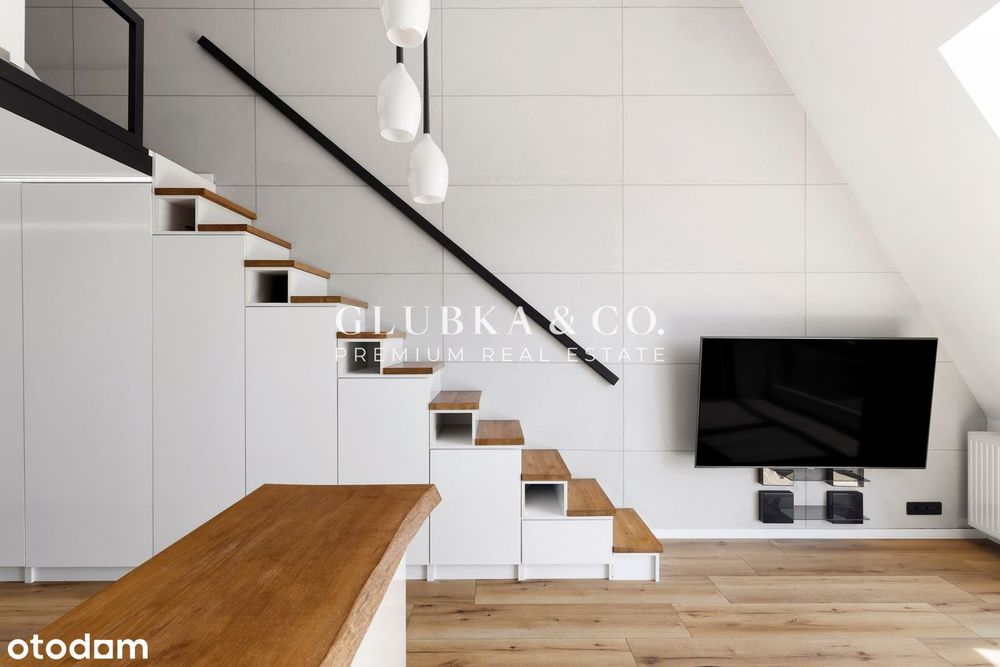 Księcia Witolda | studio z antresolą | WIDOK NA ODRĘ | 3,5 m wysokości