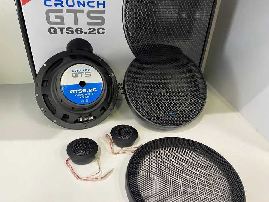 Crunch GTS6.2C zestaw odseparowany 165mm EM-AUDIO Tomaszów Lub Wysyłka gratis !