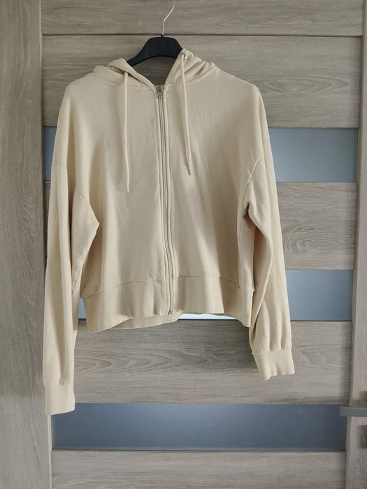 Bluza zasuwana beżowa rozmiar xs/s