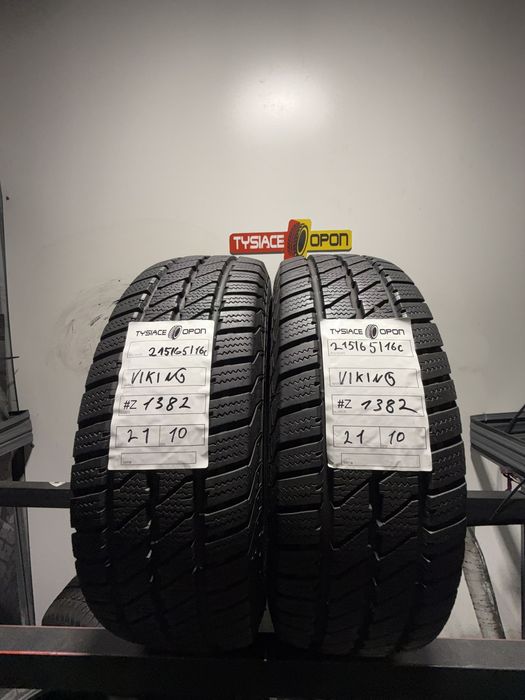 2x Viking WinTech Van 215/65 R16C zimowe 10.0mm DOT 1921