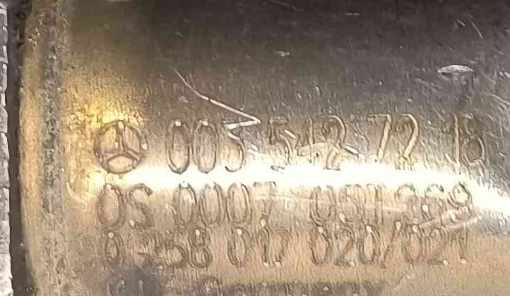 Sonda Lambda MERCEDES-BENZ C-CLASS (W203) ano 2007