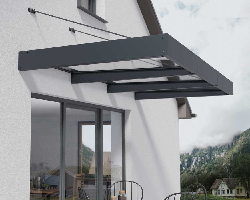 Coberturas de Terraço e Marquises por Medida | Policarbonato e Outros Materiais | Envio Nacional