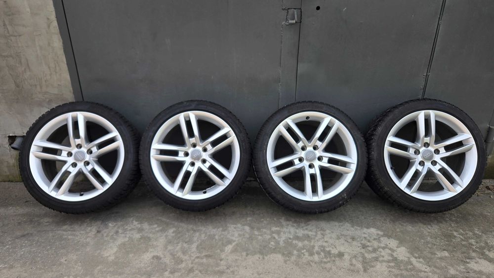 Оригінальні диски Audi з новою гумою Dunlop 245/40 R18 | 5×112 | 9j | ET52