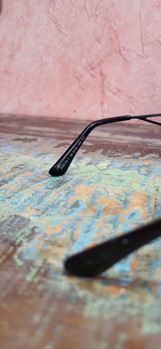 Czarne okulary przeciwsłoneczne metal polaryzacja unisex