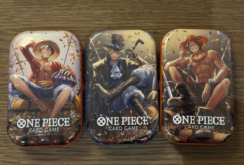 One Piece Card Game Tin Pack Set Vol.2 - 3x Puszka