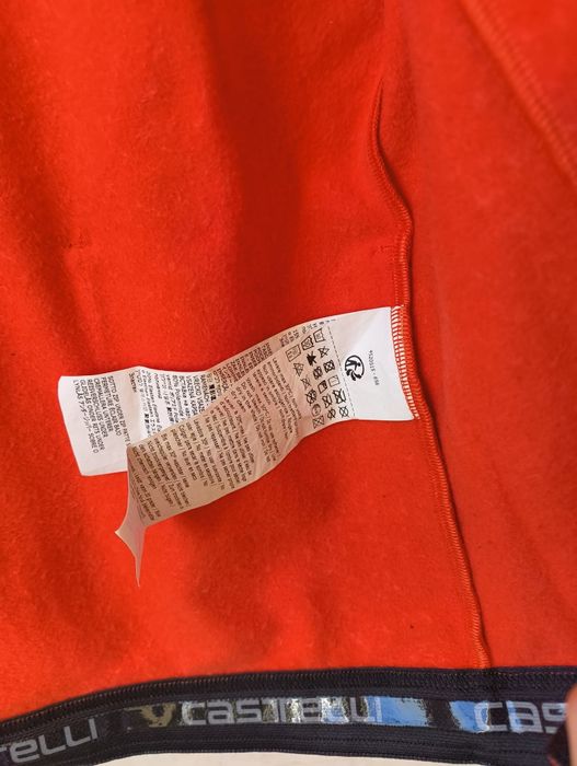 Castelli Ros XL bluza kolarska Rosso corsa
