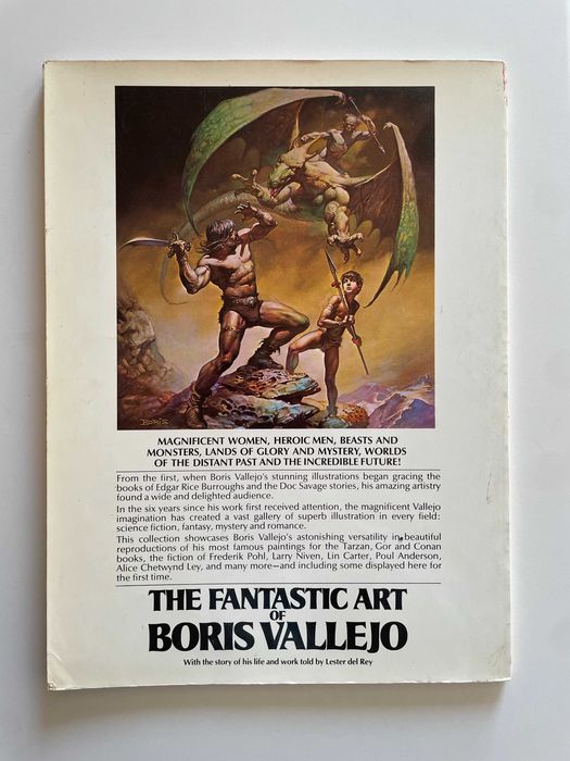 The Fantastic Art of Boris Vallejo (1st print 1978) Alverca Do Ribatejo ...