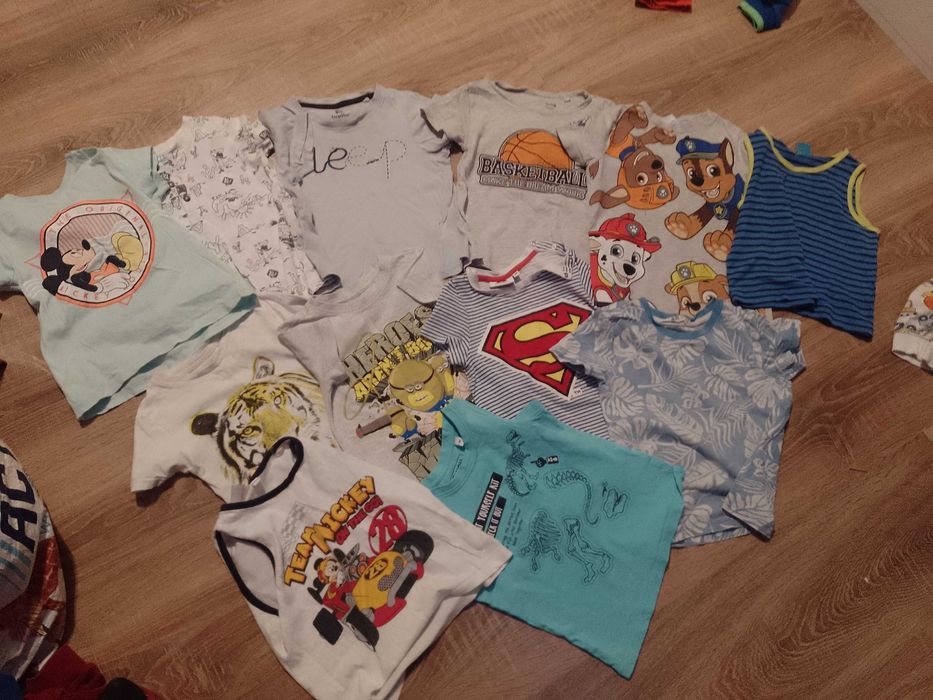 Mega paka ubrań dla chłopca 98-104