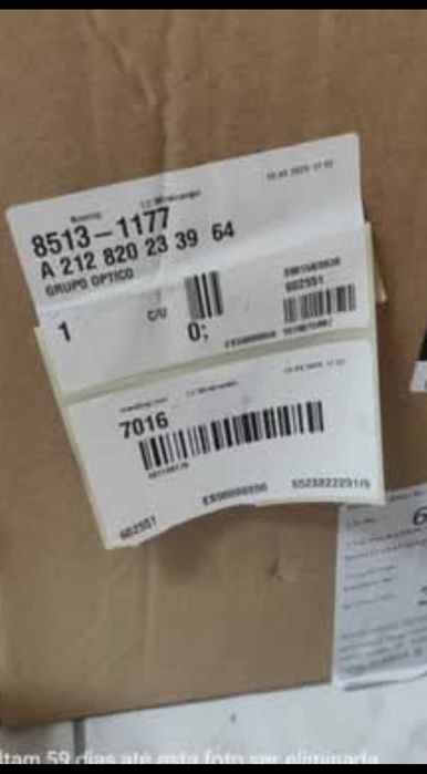 Farol esquerdo novo para Mercedes w 212