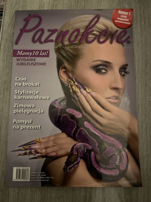 Czasopismo Paznokcie nr 49 (5/2010)