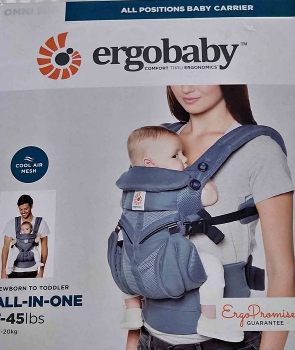 Marsúpio ergobaby com caixa