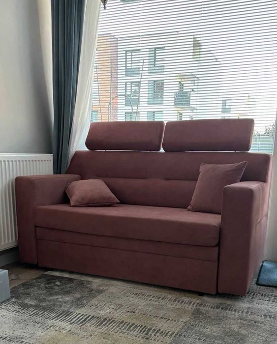 Sofa Doris 2R - dwu osobowa z funkcja spania i pojemnikiem